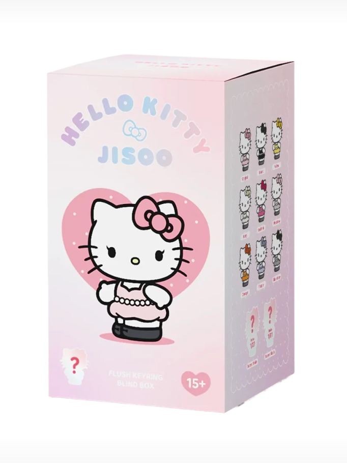Blackpink Jisoo x Hello Kitty Plush Keychain Limited Edition 11