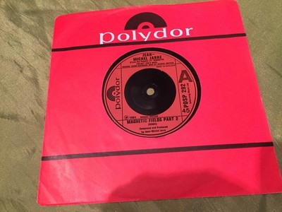 JEAN-MICHEL JARRE Magnetic Fields Parts 1 & 2 POLYDOR 1981 UK 7'' EX