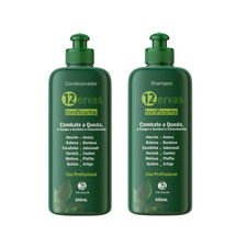 Trihair 12 Herbs Shampoo Conditioner Set 500ml Brazilian Hair Growth Treatment 0.95 per gallon