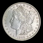 1903 Morgan Silver Dollar, AU+
