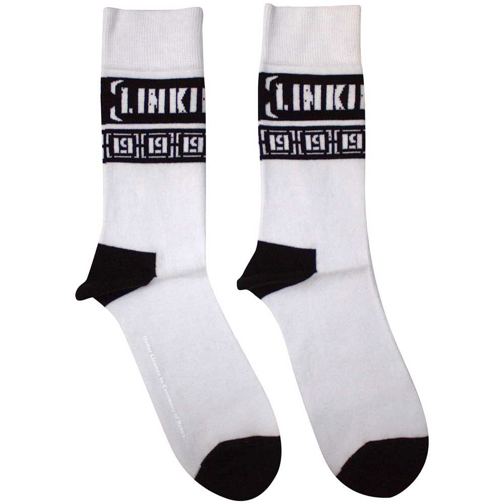 Linkin Park Ankle Socks: LP Repeat (White) OFFICIAL NEW - Image 2