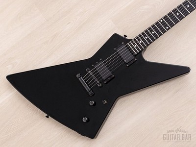 1992 ESP Custom MX250 Explorer Black 100% Original w/ EMG 81