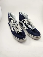 Vans Old Skool Skateboard Shoe Navy/White Size Mens 5.5 Womens 7