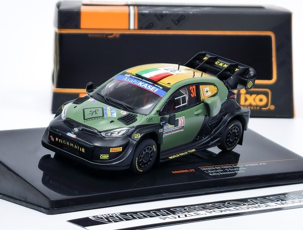 Toyota Gr Yaris Rally1 Hybrid #37 L.Bertelli Rally Schweden 2023 Ixo 1:43-image