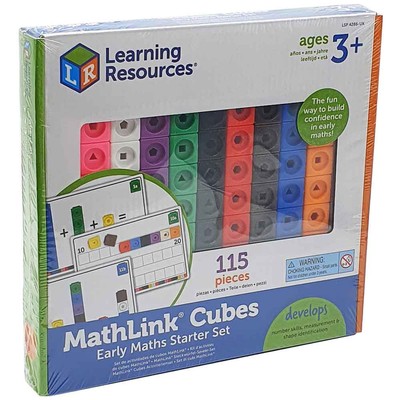 Learning Resources MathLink Würfel frühe Mathematik Starterset LSP4286UK