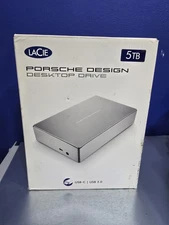 LaCie 5TB, Porsche Design External Desktop Drive, USB-C