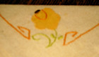 Set of 4 Vtg Embroidered Applique Linen Napkins  10.5 by 12" — photo 4
