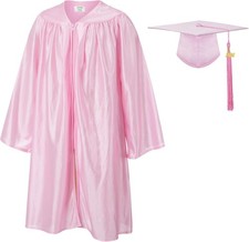 Kindergarten Graduation Gown Cap Set Unisex Toddler Cap and Gown 2026 Tassel