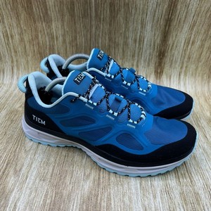 TIEM Via Women's Size 8 Indoor Cycling Shoes Blue Black Sneakers Shoes