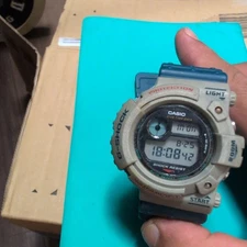 Casio G-Shock Digital Watch Unisex 40mm Blue Rubber Shock Resistant New