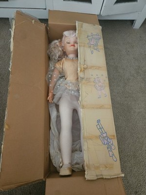 Vintage Uneeda BABES IN TOYLAND Princess Christmas Doll Playpal Disney 32  Rare