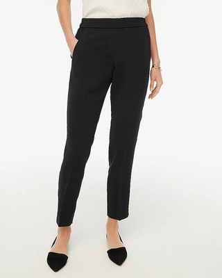 J.Crew Tall Jamie Pant Black Elastic Waist Women's Sz 18-Tall BT211 MSRP $98