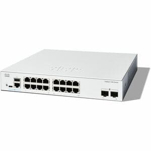 Cisco Catalyst 1300 C1300-16T-2G 16 Ports Manageable Ethernet Switch Gigabit Eth