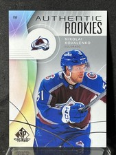 2024-25 Upper Deck Sp Game Used - Authentic Rookies Nikolai Kovalenko #229 (RC)
