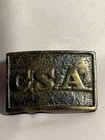Civil War Confederate CSA “Atlanta Style” Belt Buckle