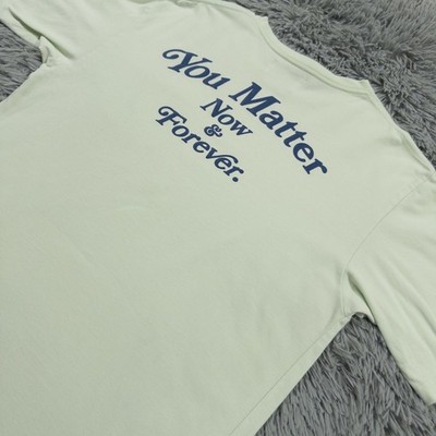 You Matter Demetrius Harmon Shirt Large Green Blue Now And Forever Pullover Mens