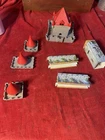 Vintage 1957 Marx Robinhood Castle Playset Pieces