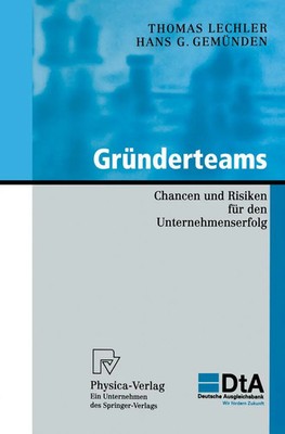 Hans G. Gemünden (u. a.) | Gründerteams | Buch | Deutsch (2002) | xiii | Physica