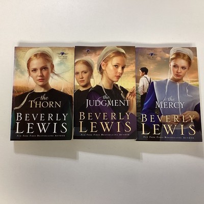 Beverly Lewis Rose Trilogy 3 Book Set Complete Lot