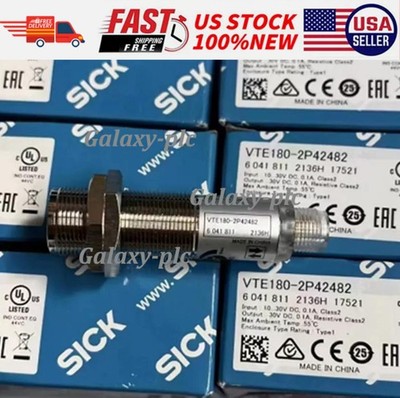 One Brand New SICK VTE180-2P42482 Proximity Switch Sensor