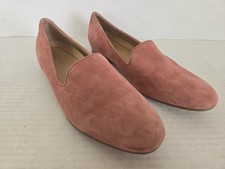 Vionic Willa Rose Pink Suede Slip-On Flat Loafers Size 10 FREE SHIPPING