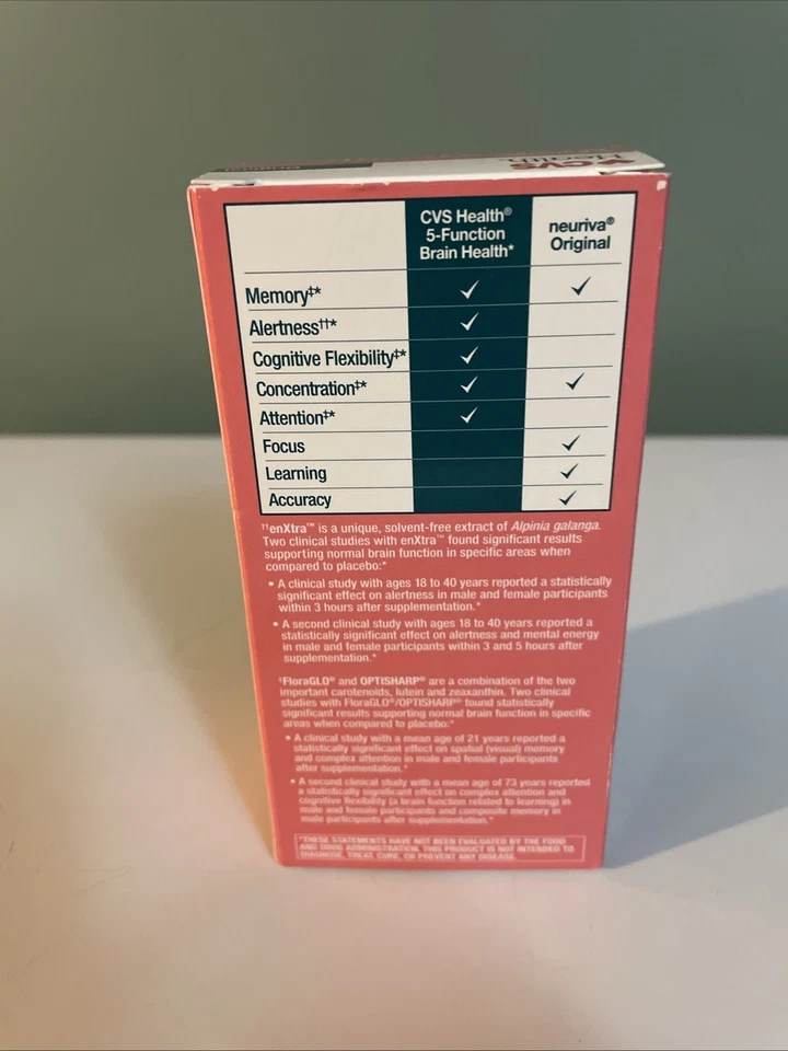 CVS Health 5 funciones salud cerebral 30 cápsulas blandas - caduca 05/2027 Foto 3 de 4