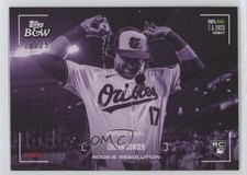 2024 Topps Black & White Rookie Resolution Purple 18/25 Colton Cowser #RR20 1e56