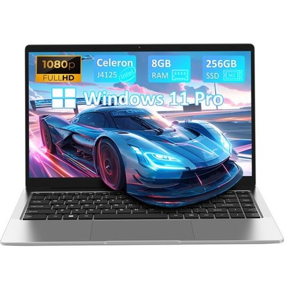 Auusda 14.1 laptop, 8GB RAM, 256GB SSD, Intel UHD Graphics 600, Windows 11