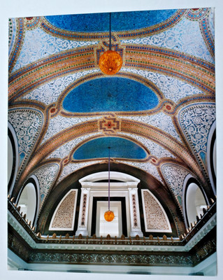 Marshall Field's State Chicago Store HUGE Original Photo Tiffany Ceiling 16x20