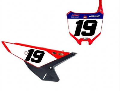#ad #ad HONDA CRF 250R 450R 2025 2026 NUMBER PLATES BACKGROUND GRAPHICS $69.00