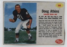 1962 Post Doug Atkins #106 HOF 0i1b