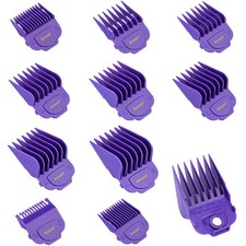 10PCS Magnetic Clipper Guards Guide Comb Set for Andis Master Hair Clipper MB...