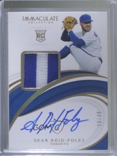 2019 Panini Immaculate Rookie Gold 18/49 Sean Reid-Foley #6 Patch Auto 6fs