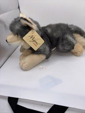 2014 Aurora Miyoni Wolf 10907 Plush Stuffed Animal New With Tags