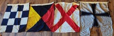 Original Marine Signalflaggen Deutschland gestemp. Flagge U-Boot