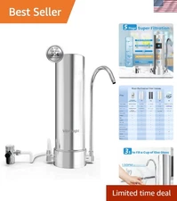 Water Filter System 5-Stage Purification Mineralization Stainless Steel