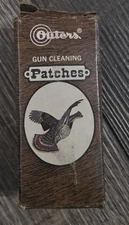 Vintage Outers Gunslick Gun Cleaning Patches 2 Different Sizes Full Box