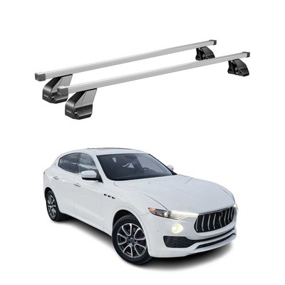 Fix Point Roof Racks Top Cross Bars for Maserati Levante 2017-2024 Gray 2Pcs