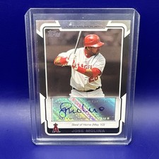2008 Topps - Highlights Autographs - JOSE MOLINA #HA-JM (AU) - Steal of Home