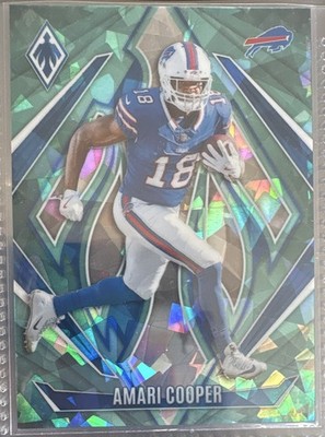 Panini 2024 Phoenix Football Amari Cooper Green Fade 2/7 #7 Buffalo Bills