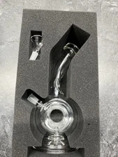 MJ Arsenal Saturn - Mini Water Pipe Clear Glass (Orbital Series)