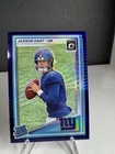 2025 Donruss Optic Jaxson Dart Rated Rookie True Purple /60 #273