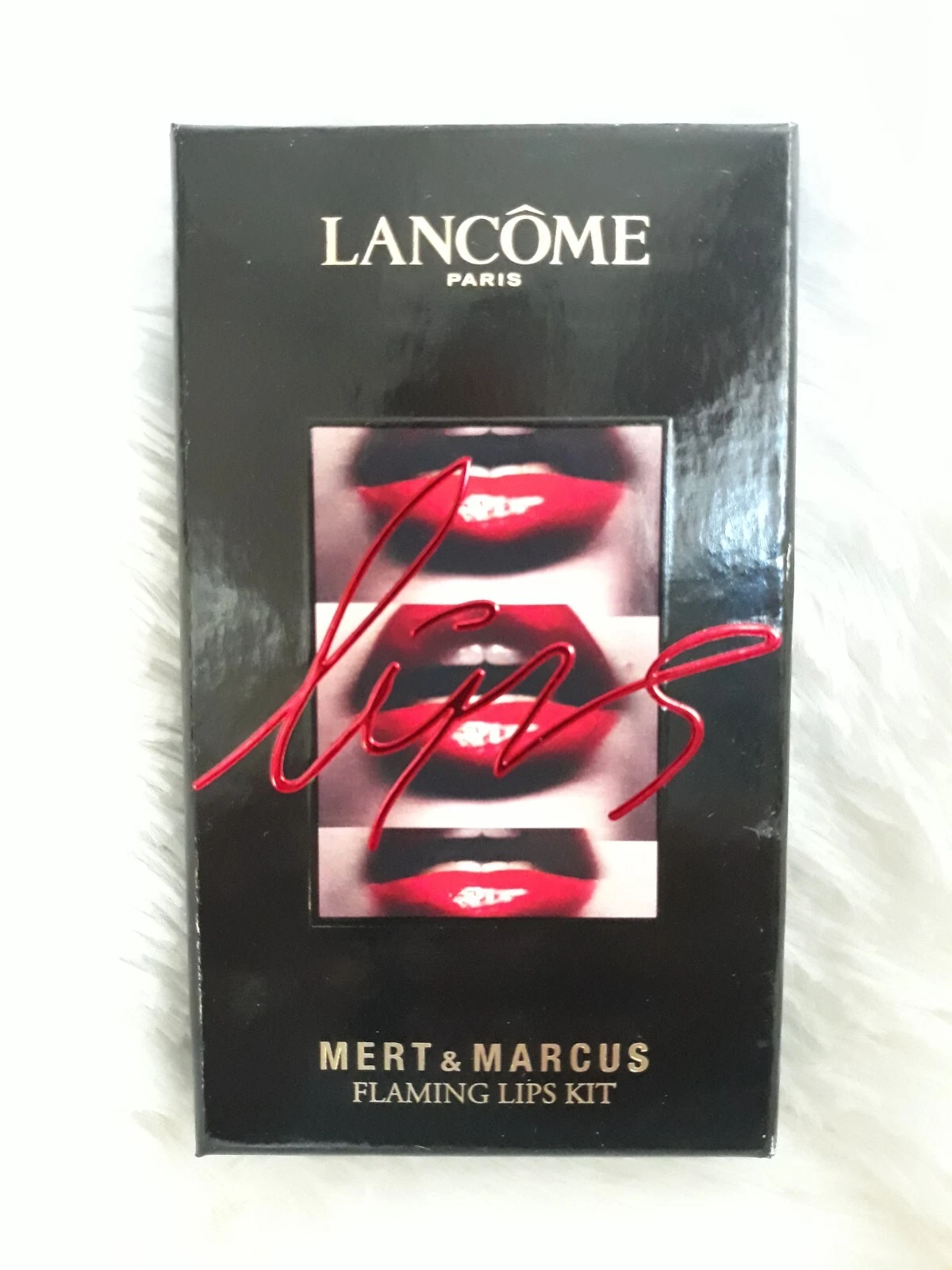 LANCOME Limited Edition MERT & MARCUS Flaming Lips Kit #02 VIOLET/PURPLE ~SEALED