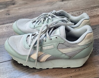 Reebok Rewind Run Kinderschuhe Turnschuhe Sneaker Gr. 35 Türkis Retro Vintage