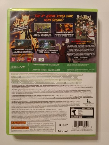 Naruto Shippuden Ultimate Ninja Storm 3 (Microsoft Xbox 360) gebraucht getestet - Bild 2 von 3