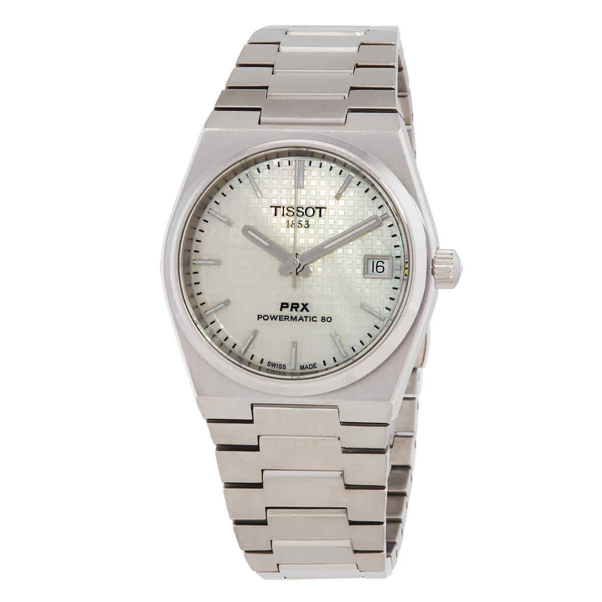 TISSOT PRX Powermatic80 絡まり MOP 35㎜ TISSOT PRX Powermatic80 絡まり MOP 35㎜