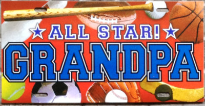Geschenkschild PAPST Sport ALL STAR! Großer Geburtstag 30x15 cm NEU!!