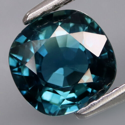 1.60Ct.Ravishing Color Natural Blue Normal Heated Sapphire Africa Good Luster! - Foto 1 di 5