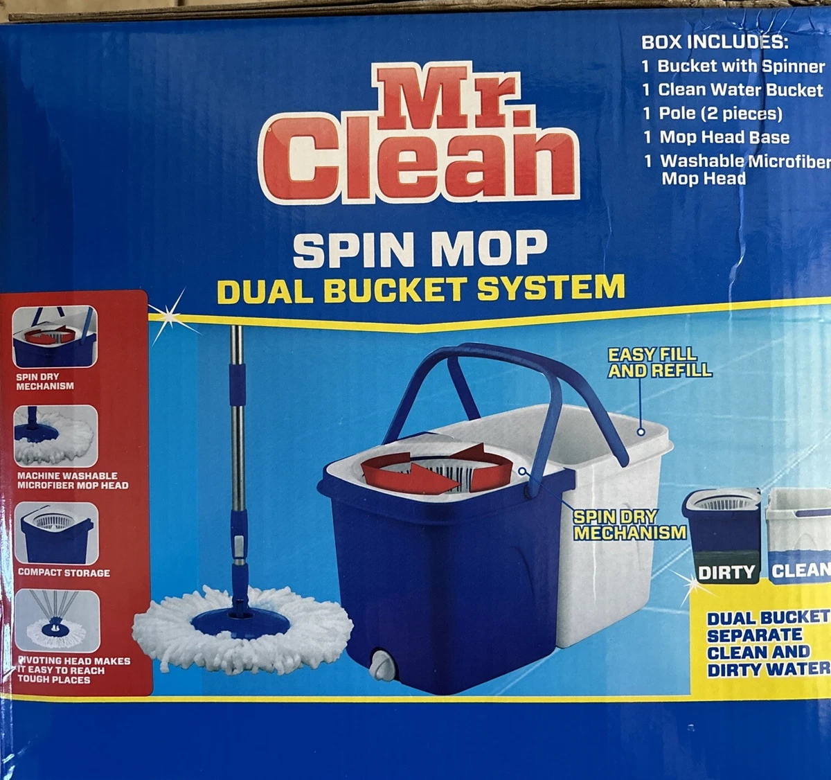 Mr clean spin mop discount