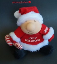 VINTAGE 1989 AMERICAN GREETINGS ZIGGY "JOLLY HOLIDAYS" CHRISTMAS SANTA PLUSH